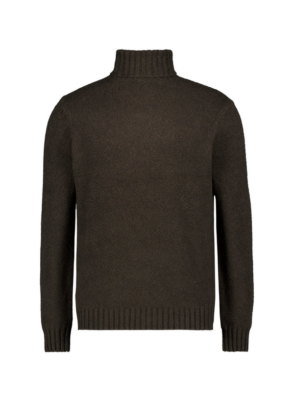Rollkragenpullover Cizino, Baumwolle, dunkelbraun