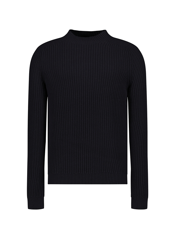 Pullover Cithono, Baumwolle-Wolle, dunkelblau