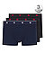 Trunks, Modal-Stretch, schwarz, navy - schwarz-navy