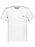 T-Shirts, Regular, Baumwolle, weiß - weiß