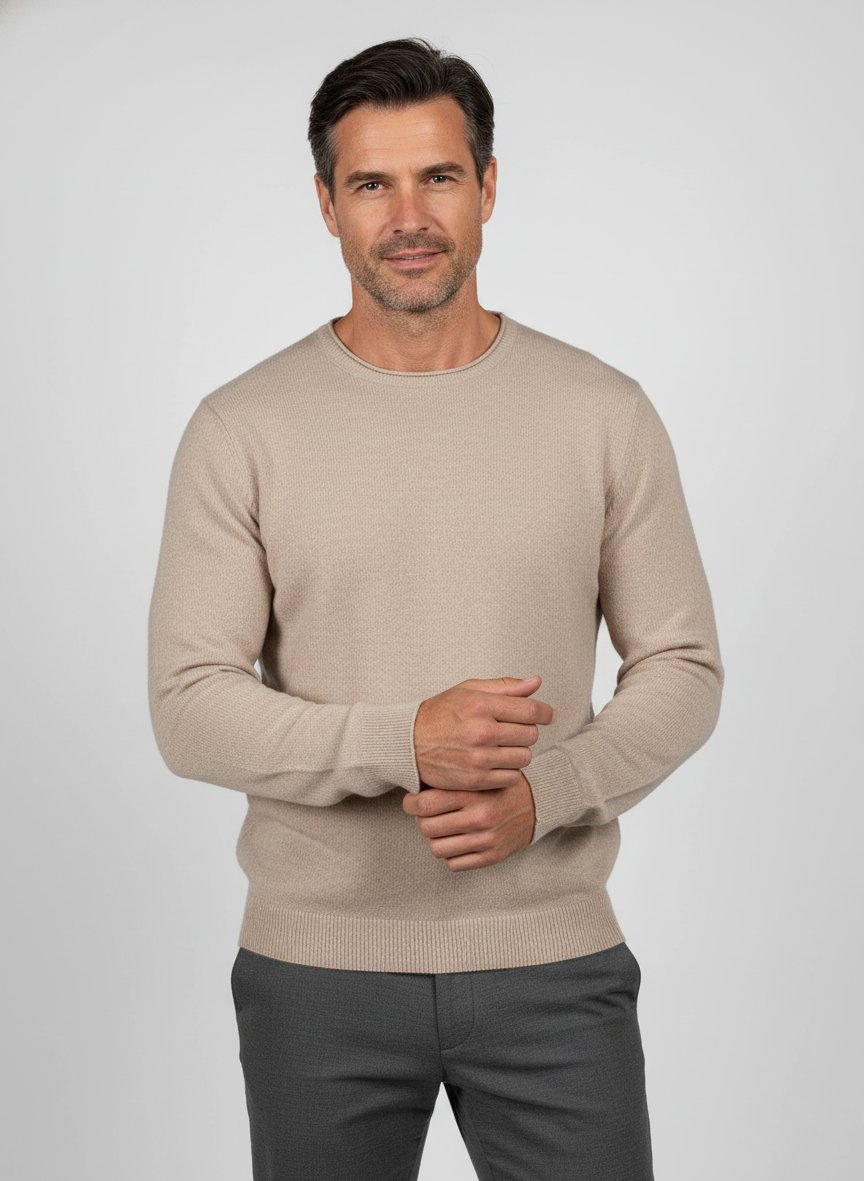 Pullover, Reines Kaschmir, beige
