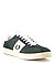 Sneaker Veloursleder-Textil, grün - grün