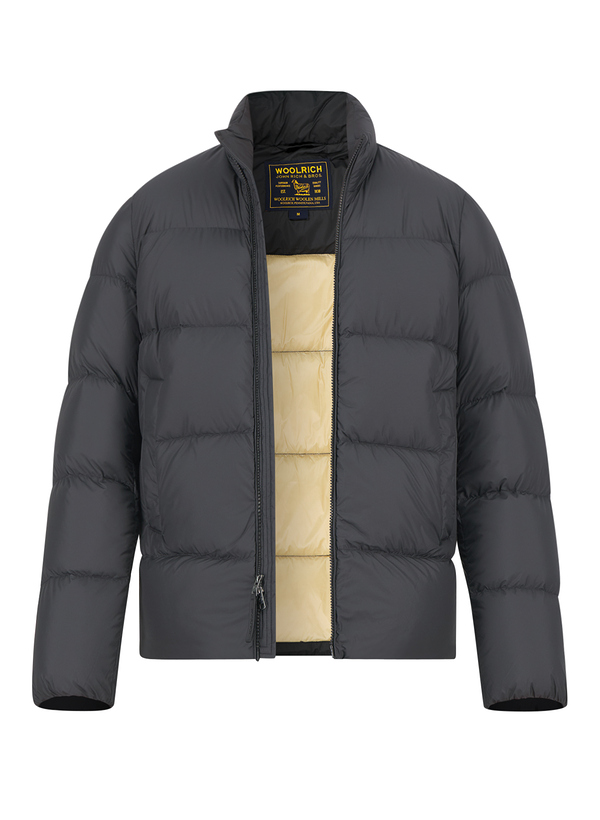 WOOLRICH Herren Jacke schwarz Mikrofaser