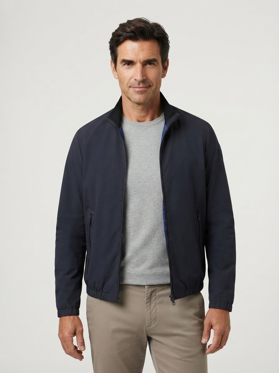 Jacke, Bio Baumwolle wattiert, dark navy