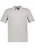 Polo-Shirt, Strick, verdeckte Knopfleiste, light grey - light grey