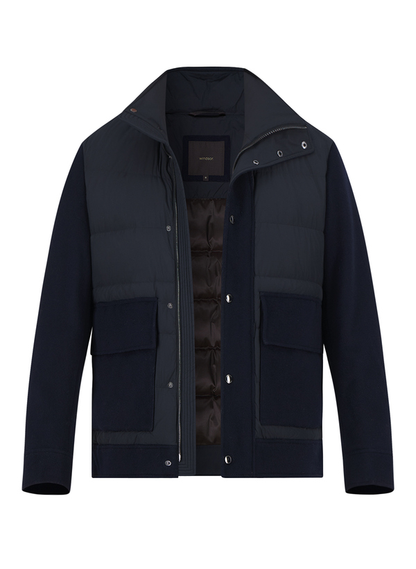Windsor Herren Jacken blau unifarben