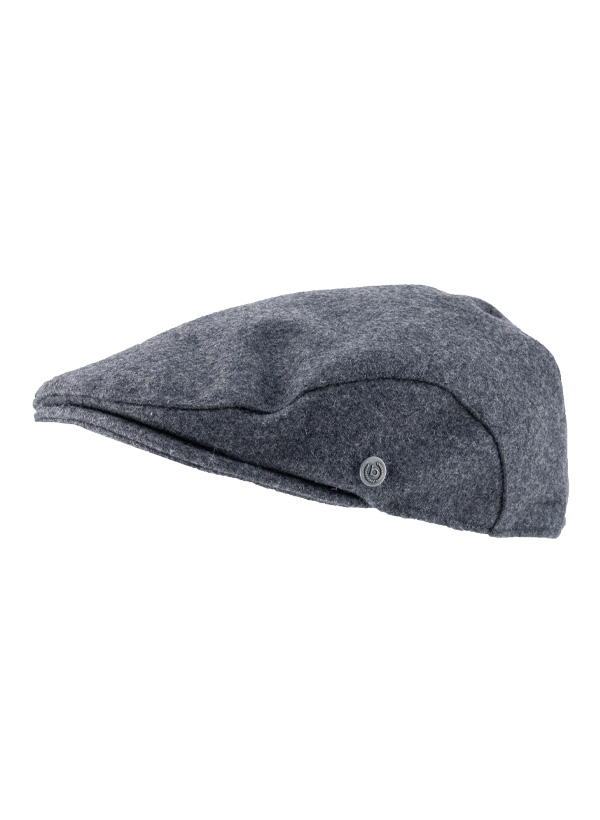 bugatti Herren Mützen/Caps/Hüte grau Woll-Stoff