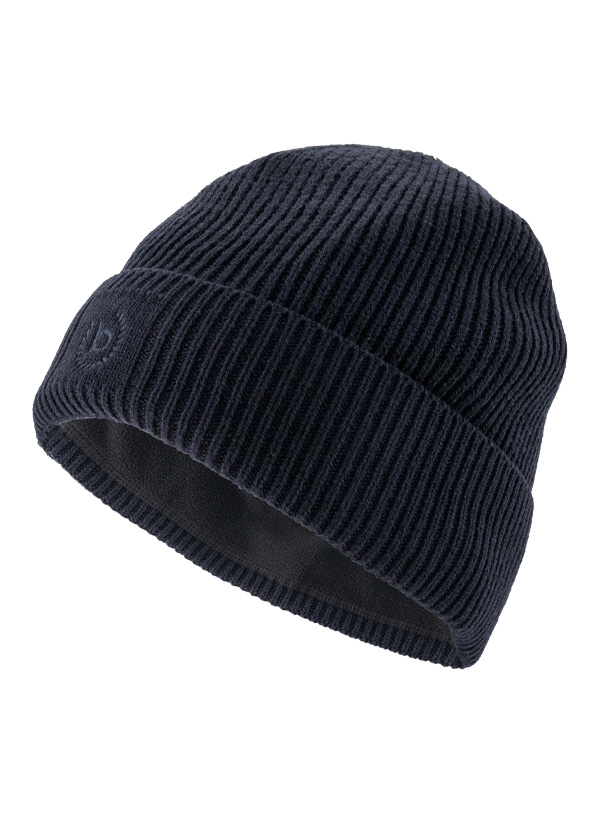 bugatti Herren Mützen/Caps/Hüte schwarz Schur-Wolle