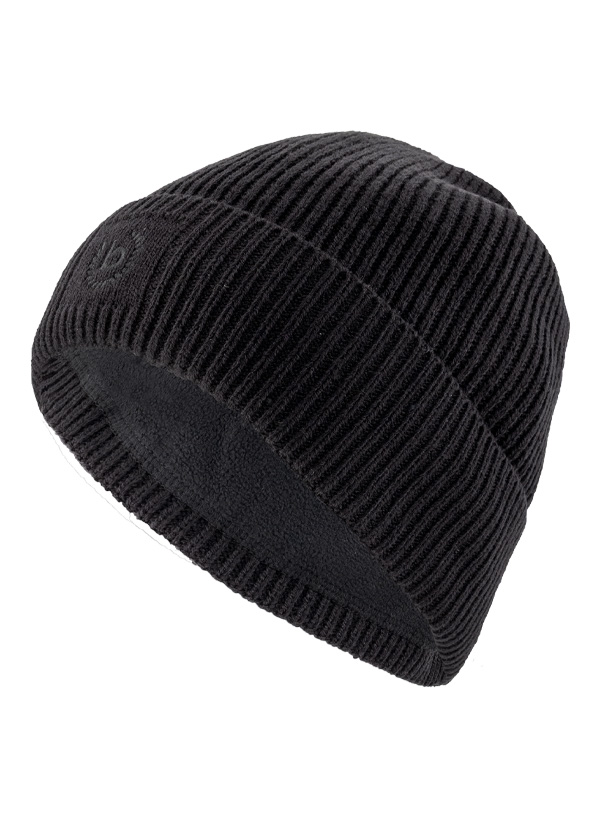 bugatti Herren Mützen/Caps/Hüte schwarz Schur-Wolle