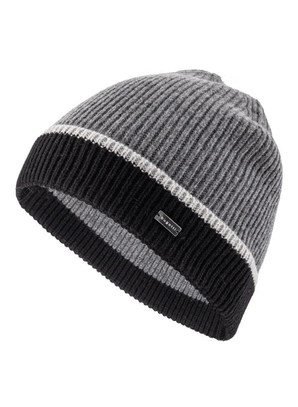 bugatti Herren Mützen/Caps/Hüte grau Baumwolle & Mix