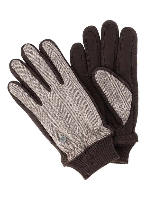 Handschuhe, Wolle Fleece gefüttert, braun