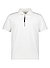 Zip-Polo Timo11, Regular Fit, Baumwoll-Piqué, weiß - ercu