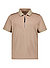 Zip-Polo Timo11, Regular Fit, Baumwoll-Piqué, beige - beige