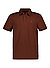 Polo-Shirt Timo-5F, Regular Fit, Baumwoll-Piqué, braun - braun