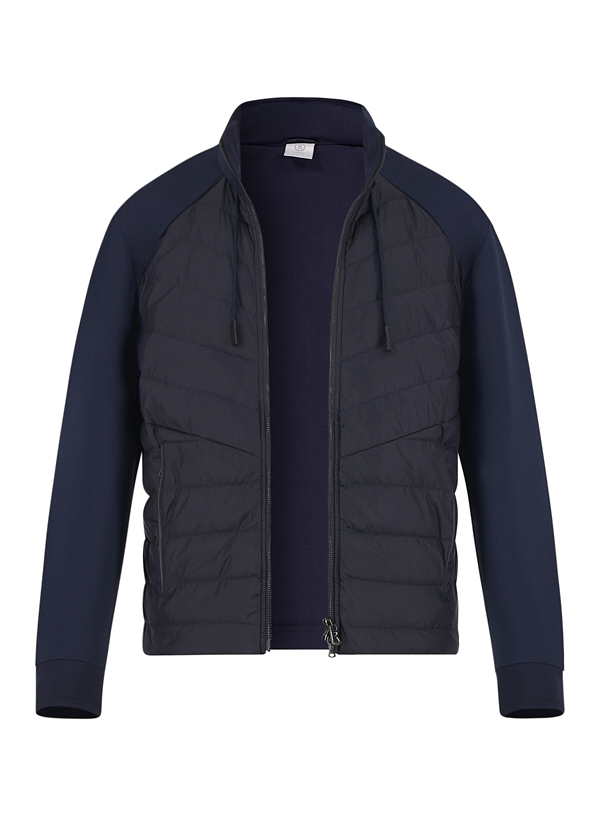 Hybrid Jacke Baker D1, Baumwolle-Modal, navy