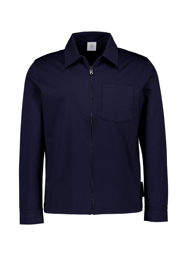 Overshirt Xaver, Jersey, dunkelblau