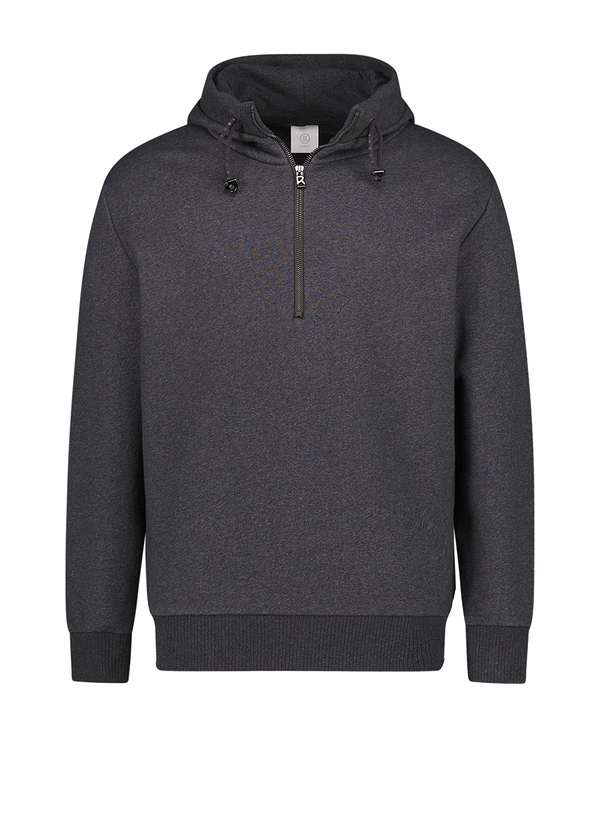 Hoodie Walker, Baumwolle, anthrazit melange
