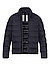 Daunenjacke Hugh, Mikrofaser, navy - navy