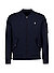 Sweatjacke, Baumwolle, navy - navy