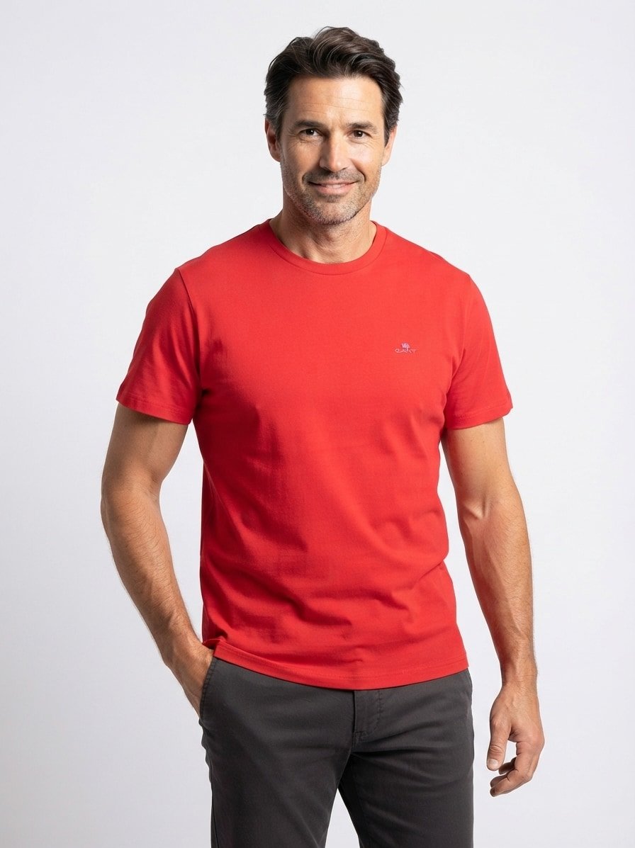 T-Shirt, Regular Fit, Baumwolle, fire