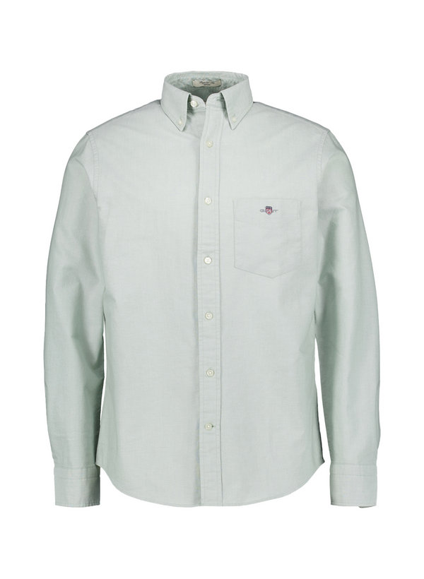 Hemd, Regular, Oxford, Button-Down, Brusttasche, mint