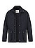 Steppjacke, Mikrofaser wasserabweisend, schwarz - schwarz