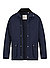 Steppjacke, Mikrofaser wasserabweisend, dunkelblau - dunkelblau