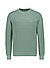 Pullover, Bio Baumwolle, mint strukturiert - grün