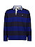 Pullover, Baumwolle, königsblau-navy gestreift - blau-navy