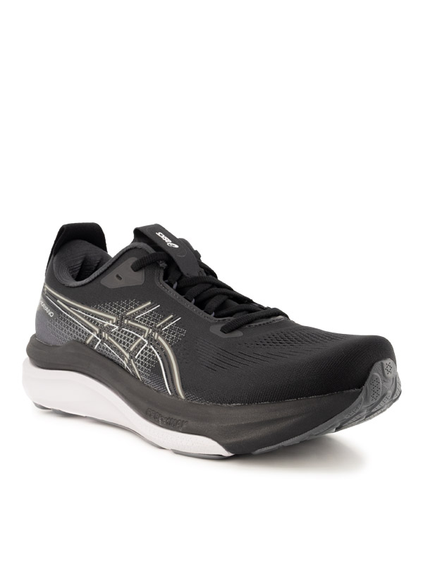 Laufschuhe Gel-Kayano, Textil, schwarz-weiß