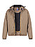 Regenjacke, Mikrofaser, wasserabweisend, beige - beige