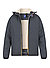 Regenjacke, Mikrofaser wasserabweisend, grau - grau