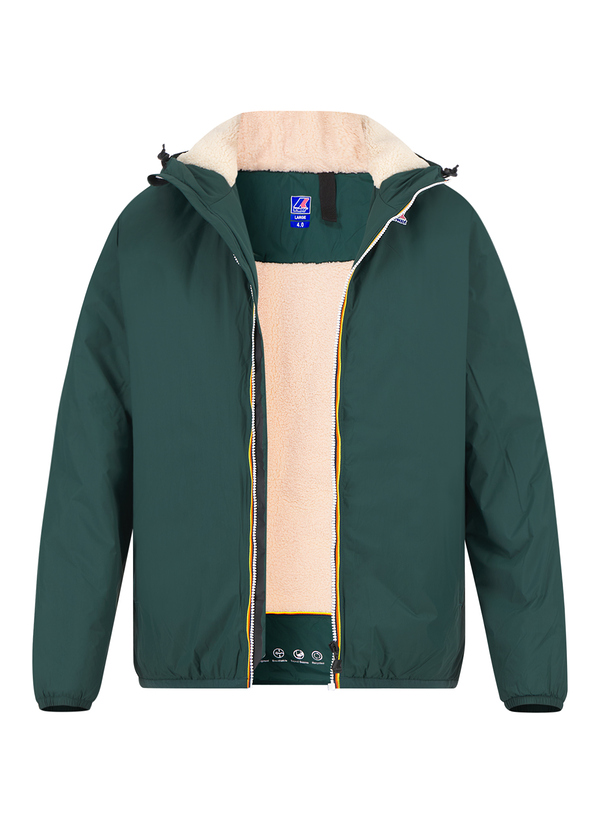 Regenjacke, Mikrofaser wasserabweisend, grün