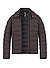 Daunenjacke, Nylon, braun - braun