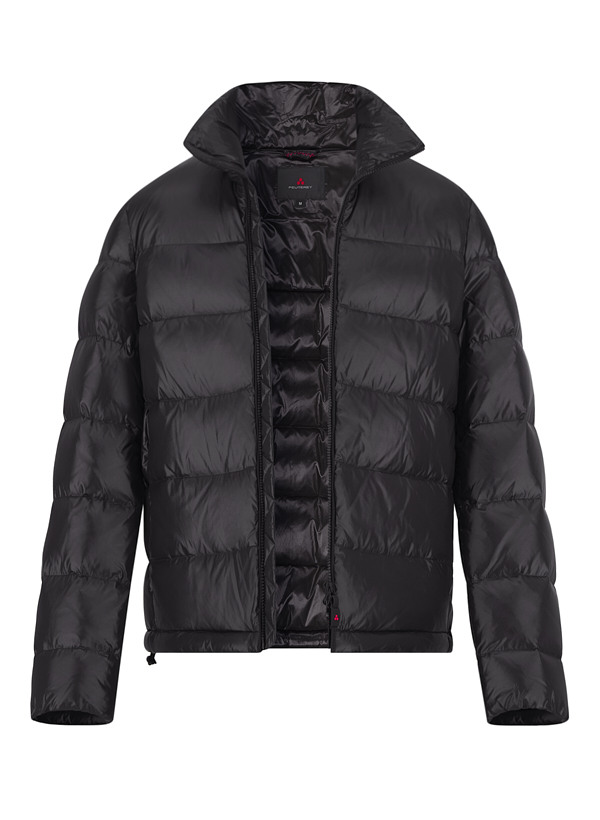 Daunenjacke Keke, Mikrofaser wasserabweisend, schwarz