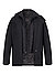 Funktionsjacke Sarthe, Mikrofaser wasserabweisend, schwarz - schwarz