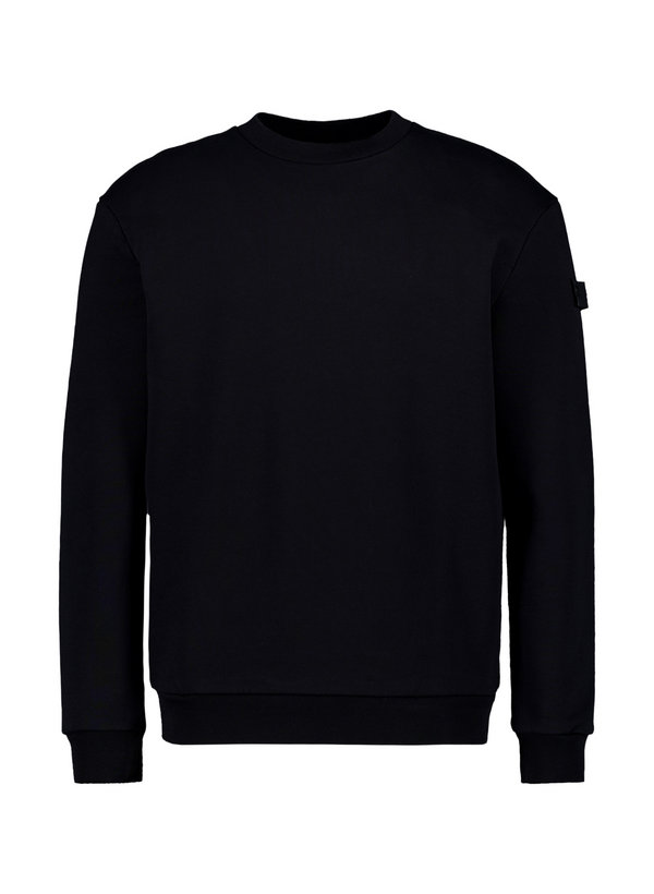 Sweatshirt Saidor, Baumwolle, schwarz
