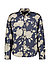 Hemd Miles, Loose Fit, Viskose, Kent, dunkelblau floral - dunkelblau