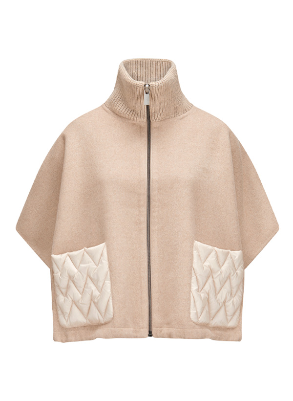 Cape MSAvril, Woll-Mix, creme