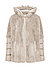 Jacke MSWega, Doubleface Kunstpelz, creme - creme