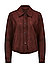 Lederjacke MSCoco, Lammvelours, bordeaux - bordeaux