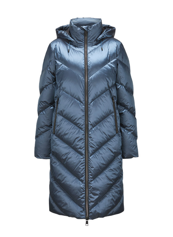 Steppmantel MSAmara, Mikrofaser, jeansblau
