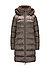 Steppmantel MSLouise, Mikrofaser Fake Fur, taupe - taupe