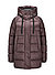 Parka MSUmeko, Mikrofaser, dunkelbraun - dunkelbraun