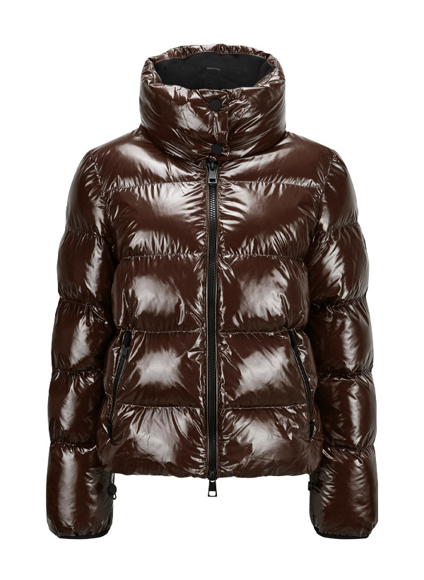 Steppjacke MSAmber, Mikrofaser, rotbraun