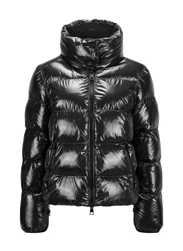 Steppjacke MSAmber, Mikrofaser, schwarz
