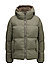 Daunenjacke MSElsie, Mikrofaser Fake Fur, oliv - oliv