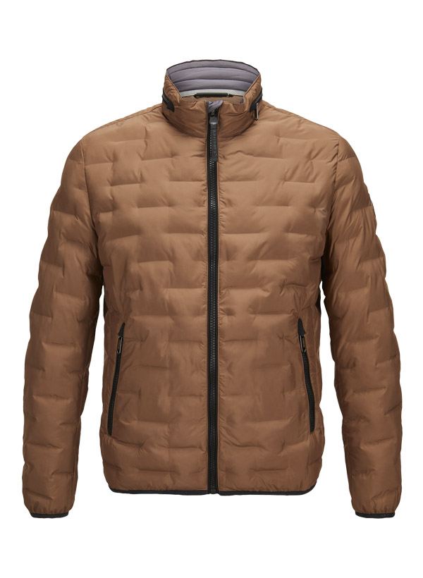Steppjacke MSSalvio, Mikrofaser, mittelbraun