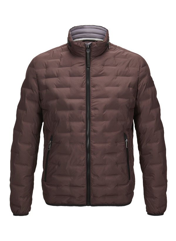Steppjacke MSSalvio, Mikrofaser, rotbraun