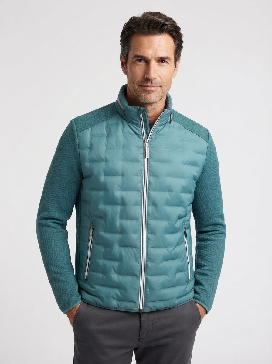 Hybridjacke MSNerano, Mikrofaser, ozean